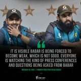 Misbah-ul-Haq comes in support of skipper Babar Azam   Read More:   #PakistanCricket