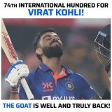 th ODI ton and th overall in international cricket   VIRAT KOHLI - Take a bow!   #CricTracker #ViratKohli #INDvSL #ODI