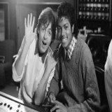 Paul McCartney and Michael Jackson in 1983. Photograph: Bettmann