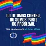 Respeito sempre! QuoteCruzeiro @Cruzeiro·May 17, 2022O Brasil segue sendo o país que mais mata LGBTQIA+ no mundo. A cada 29 horas, uma morte. A região Sudeste é a 2ªregião mais violenta com a população LGBTQIA+ no Brasil: apenas em 2021, foram 276 ho