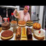 كيكة تنسيك في الأخرى! 7 كيكات العيد سهلة شكولا كراميل فلون طبقات كيك كيك بارد طالع هش مطبخ تيما