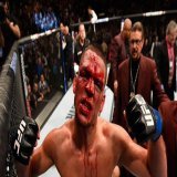 Il y a  ans jour pour jour,   Nate Diaz  mettait fin &agrave; l&rsquo;invincibilit&eacute; de Conor McGregor &agrave; l&rsquo;@UFC   Le flow d&rsquo;un extraterrestre