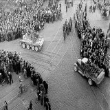 The soviet occupation of Latvia during the Second World War: ~35 000 Latvians were taken from their homes, loaded onto freight trains and taken to Siberia. 13/23