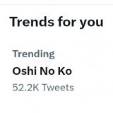 DESERVE. Oshi no Ko have really made its way to the top. #推しの子 #oshinoko