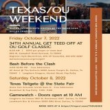 Who&rsquo;s ready for Friday and Saturday? #beatou #hornsup   Link in bio for all things Texas going on in Dallas on Friday and Saturday.   #hookemdtx #hookem #hookemhorns #redriverrivalry #texasou #texaslonghornsfootball