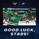 Good luck in the playoffs, @DallasStars!