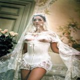 Monica Bellucci photographed for Blumarine, 1993.    (- Helmut Newton)