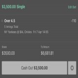 Today&rsquo;s MLB Plays  Yankees - Orioles F5 Over 4.5  Padres - Braves F5 Over 5  Blue Jays - Angels F5 Over 5  Let&rsquo;s Get This!  Let me know if you are tailing guys!