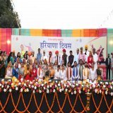 Greatly delighted to be among artistes who gave beautiful performances during #haryanaday celebration at Raj Bhavan today.