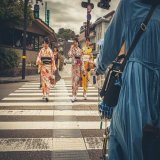 Walking around the city of Kyoto, Japan.   #colorful #Japan #Kimono #Kyoto #muttiahphoto #People #Street #StreetPhotography #TraditionalDress #Travel #TravelPhotography