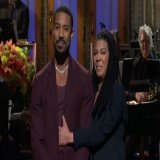 Michael B. Jordan Lets &ldquo;The Inner Animal Go Crazy&rdquo; In &lsquo;SNL&rsquo; Hosting Debut With Cast All Over&nbsp;Him