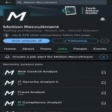 Motion Recruitment is an IT Staffing Agency that posts remote, hybrid, onsite GRC roles across the U.S.  LOOK at the requirements and find training to gain knowledge and or certify you. #GRC #Cybersec #ITjobs