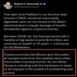 HUGE: Presidential hopeful Robert Kennedy trashes on CBDCs then says #Bitcoin is an &ldquo;escape route&rdquo;.