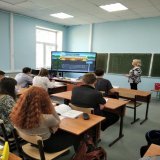В рамках национального проекта "Образование" учение Школы № 9 принимают активное участие во Всероссийском образовательном проекте &laquo;Урок Цифры&raquo;. Занятия проходят в кабинетах Цифровой образовательной среды (ЦОС).