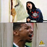 O Rony deixou uma galera com medo na Neo Qu&iacute;mica Arena hoje...