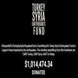 Hasan's fundraiser for victims of the earthquake in Turkey and Syria broke $1,000,000 after he donated another $20,000