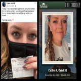Callie knew better but took the risk. So sad.  Forced vaccinations by our governments are evil. For work, travel and participation in society - many felt they had no choice.
