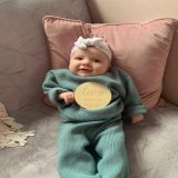 So much doom &amp; gloom around, so here's something to brighten up the timeline. R&iacute;adh had her first smiles this week &amp; hit the 2 month mark today.