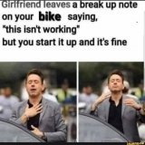 WHEW! #bikelife #girlfriend #breakup #biker #rider #motorcycles #harleydavidson #relief #whew #closeone #lifebehindbars #rideordie #idratherberiding #livefree #ridefree #ride #motorcycle #justride