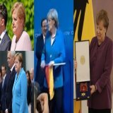 Deutsche Nationalhmyne, deutschen Flagge, #Bundesverdienstkreuz ... #Merkel und #Deutschland