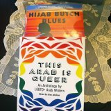 Currently reading: Hijab Butch Blues and my darling @Elias_Jahshan&rsquo;s edited collection, This Arab is Queer. They are both excellent, crucial, and life-giving. I wish I had these books at my fingertips in my teenage years.