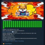 #DogeCEO Trend top #1 buybot  #ai #doge #dogeceo #moon #bitcoin #eth #Dextools #cmc #shib #floki #cg