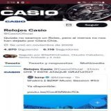 Shakira: Cambiaste un Rolex por un Casio.   Casio en corto: