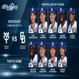 Today's STARTING LINEUP.  #dragons