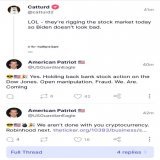 STOCK MARKET MANIPULATION AS USUAL   CRYPTO AND ROBINHOOD IN THE CROSS HAIRS AS WELL