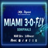 The heat is on in Miami as the world&rsquo;s 12 best pilots battle it out for the 2022-2023 DRL @Algorand World Championship   Watch Miami 3-0-FLY&rsquo;s Semifinals on March 26th at 1 pm ET on NBC and Twitter  #Miami30FLY #droneracing #DRL