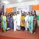 Celebrated #Diwali and #HaryanaDay in Ganga Institute of Technology and Management, Kablana, Distt Jhajjar. Warm welcome by all and got a chance to meet staff and students, May God fill everyone's diwali with happiness!!