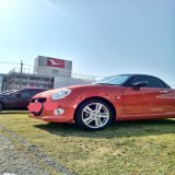 COPEN FACTORYへ行ってきました ファクトリーの女性アテンダントから「ダイハツ」の社名の由来を聞きました。大阪の「大」と発動機製造の「発」を組み合わせて「ダイハツ」となったそうです 今日はコペンの事をいろいろ見れて楽しかったです #ダイハツ  #コペン
