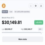 One #Bitcoin is $30,000.    Hope capo is ok.
