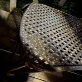 #Austin #atxwx #austinweather I came out for my morning coffee / cig after our #supercell #hailstorm last night &amp; found this tan substance on the patio furniture this morning.   It smells dreadful.   #eastpalestinedisaster #NorfolkSouthern came t