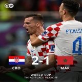 Four years after losing the #WorldCup final in Russia, Croatia finish third in Qatar thanks to Mislav Orsic's stunning goal. #CROMAR
