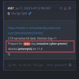 We are now in ZERO DAY.