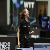 Another Gold for Egypt!  \ud83e\udd47 \ud83d\udc4f\ud83c\udffc  Hana Gouda claimed the Gold medal for Egypt in Table Tennis after beating Italy 3-2  #Egypt #JMOran2022 | #هنا_جودة #مصر