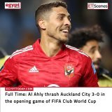 Full Time: Al Ahly thrash Auckland City 3-0 in the opening game of FIFA Club World Cup   Al Ahly&rsquo;s three goals came through Hussien El Shahat, Mohamed Sherif and Percy Tau  #Egypt #AlAhly #FIFAClubWorldCup | #مصر #الأهلي #كأس_العالم_للأندية #كأ