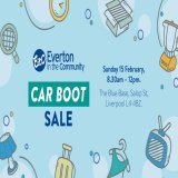 It’s back!!! Join us for Everton in the Community's Car Boot Sale! With tables available for just £10 per person, you can sell your pre-loved items or bag yourself a bargain - with every penny raised going back into the charity’s life-changing work. 