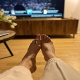 My plan for tonight: I&rsquo;m watching Netflix and you&rsquo;re kneeling in front of my soles