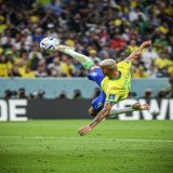 RICHARLISON with the most iconic picture so far.  The sixth star for Brazil  is a matter of time