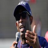 Colorado has named Deion Sanders as its next head coach, the school announced in a statement on Saturday.  Sanders went 26-5 in three seasons at Jackson State, winning two SWAC championships.