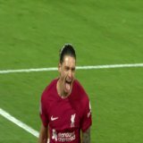 DARWIN NUNEZ VOLLEY ON THE RUN   What a ball from Trent