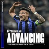 INTER MILAN ARE THROUGH TO THE CHAMPIONS LEAGUE FINAL   THEIR FIRST UCL FINAL SINCE 2010