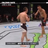 One of the most memorable endings to a fight in UFC history occurred six years ago today  \ud83d\ude24