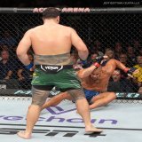 Bam Bam didn&rsquo;t win but he showed out   Tai Tuivasa became the first fighter in the UFC to knock down Ciryl Gane. #UFCParis