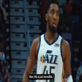 The Jazz honored Donovan Mitchell in his return to Utah   (via @utahjazz)