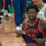 The Knicks pull one out on the road and hand the Celtics its third straight loss