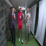 .@LarryFitzgerald and @SteveYoungQB talk with DeAndre Hopkins ahead of #MNF in Mexico City