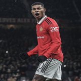 Marcus Rashford's now tied for most Europa League goals this season.  He's wasting no time
